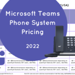 Microsoft Teams Phone System Pricing 2022