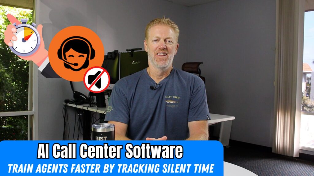 Why does that agent have so much Silent Time? | AI Call Center Software