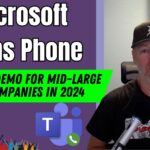 Microsoft Teams Phone System Review + Demo for Medium-Large-Size Companies in 2024